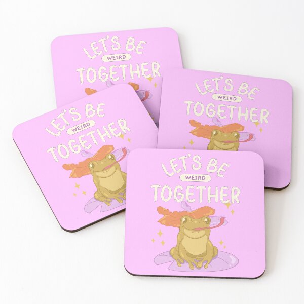 Item preview, Let's Be Weird Together designed and sold by TeePartyHost.