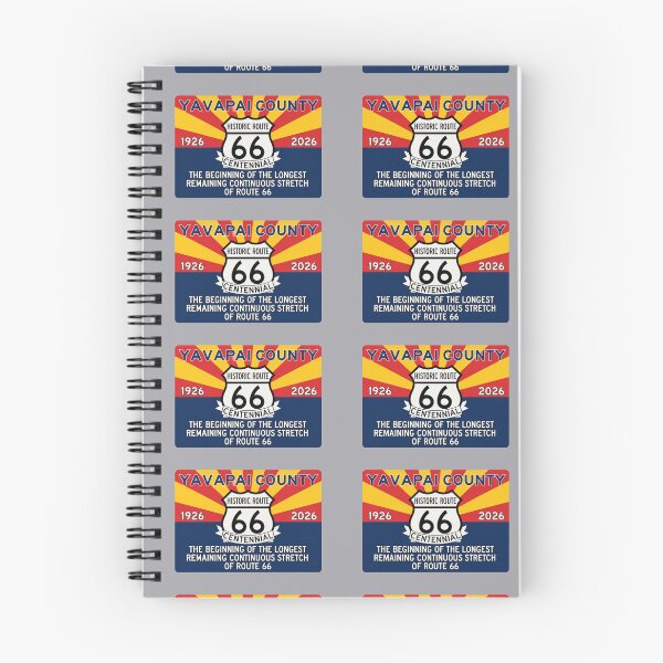 Item preview, Yavapai County Route 66 Centennial Design | Arizona Historic Route 66 Retro Travel Art | Americana Roadtrip Graphic designed and sold by SimplyJasper.