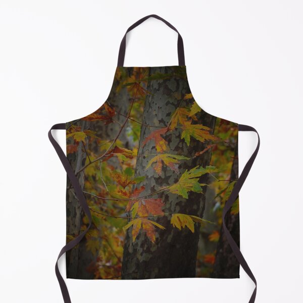 Item preview, Autumn Maple Leaves in Forest Light designed and sold by onubi.