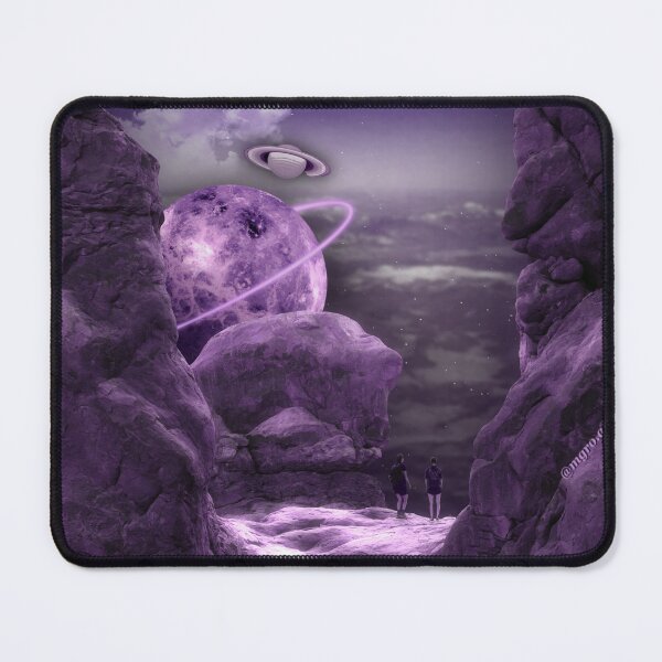 Item preview, Hiking in space. Purple designed and sold by mgro-art.