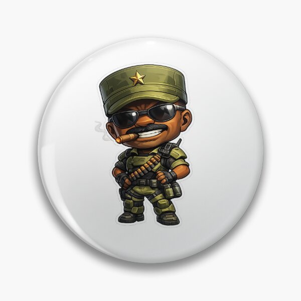 Item preview, Sergeant Johnson Chibi designed and sold by ThePlacee.