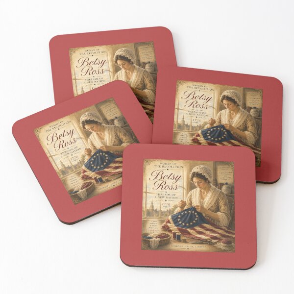 Item preview, Women of the Revolution – Betsy Ross | Threads of a New Nation designed and sold by Novel Works Studio.