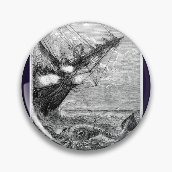 Item preview, The Kraken and the Tall Ship designed and sold by hec60504.