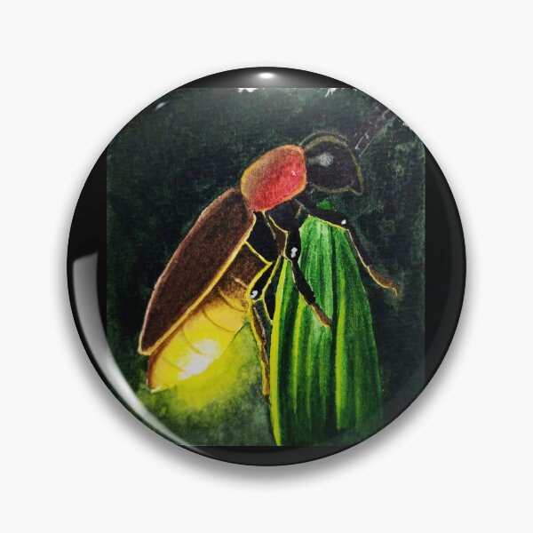 Item preview, Firefly - hand-painted with watercolor. designed and sold by Greitas.