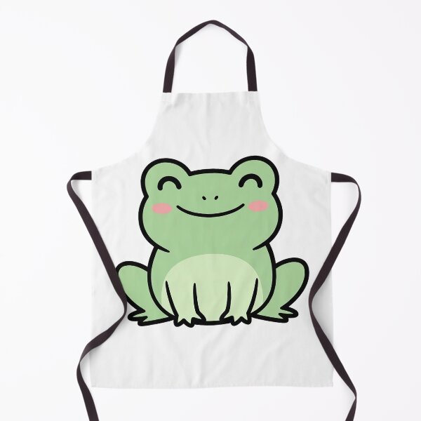 Item preview, Happy Little Frog Kawaii Animal Illustration designed and sold by Osmose-Studio ⭐⭐⭐⭐⭐.