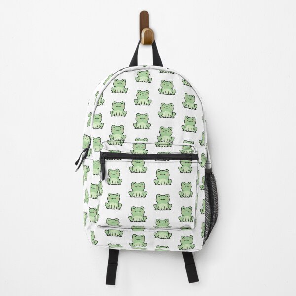 Item preview, Happy Little Frog Kawaii Animal Illustration designed and sold by Osmose-Studio ⭐⭐⭐⭐⭐.