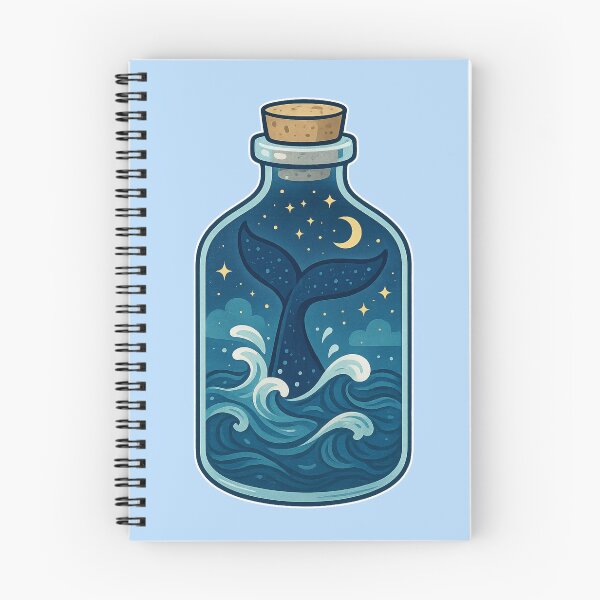 Item preview, Whale Tail in a Bottle designed and sold by MoonlitWhiskers.