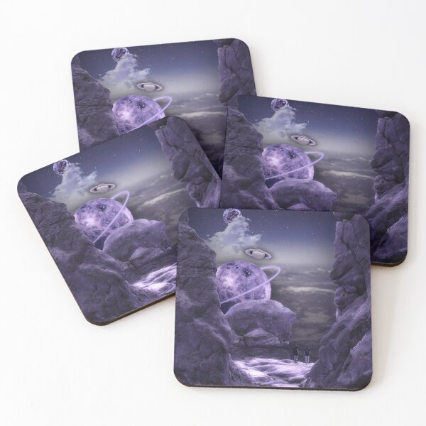 Item preview, Hiking in space. Blue designed and sold by mgro-art.