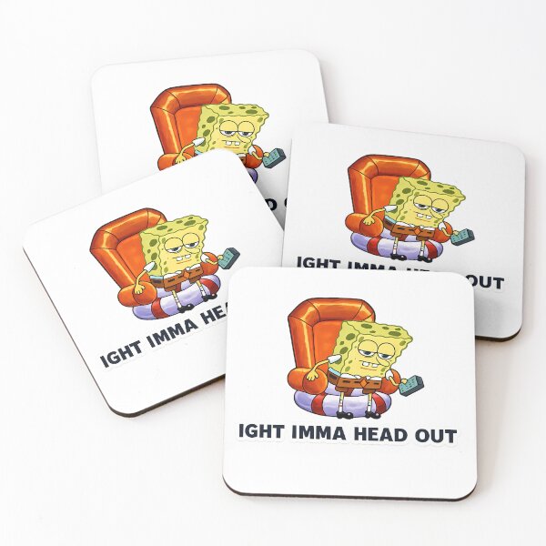 Item preview, IGHT IMMA HEAD OUT meme designed and sold by MyPassionWorld.
