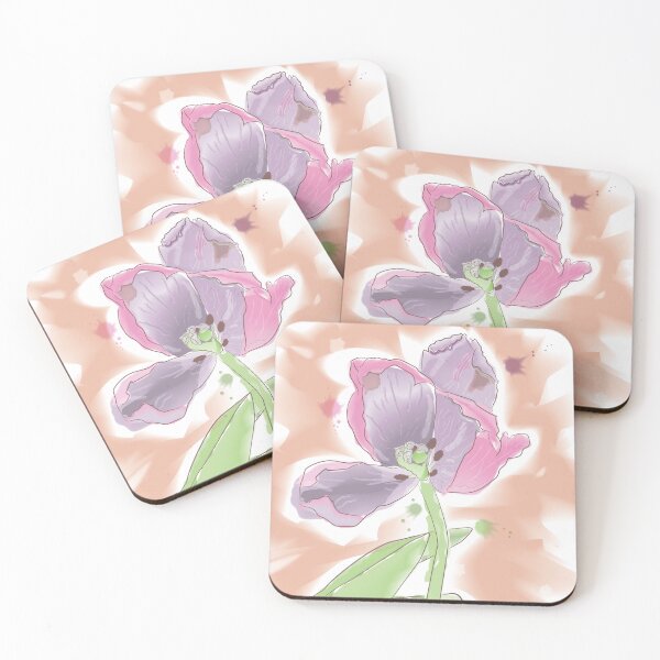 Item preview, Wilting Tulip Watercolor Digital Painting designed and sold by drfriedman1976.