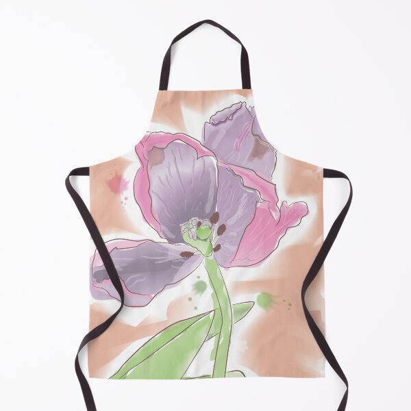 Item preview, Wilting Tulip Watercolor Digital Painting designed and sold by drfriedman1976.