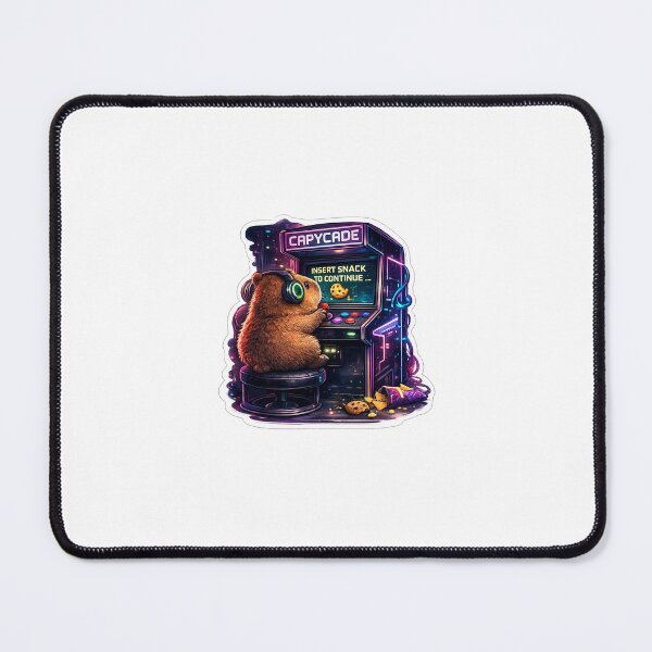Item preview,  Capybara Gaming Cartoon Design designed and sold by Aramdesing.