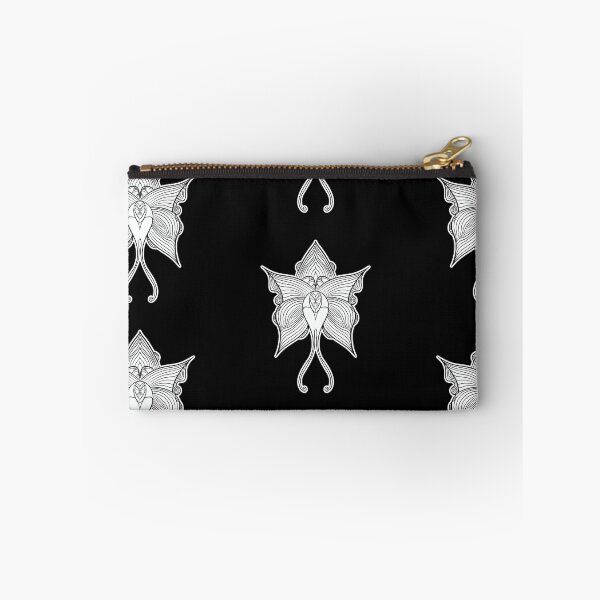 Item preview, Gothic Vampire Flower Tattoo "Night Nature" - Minimalist Illustration designed and sold by LamichArt.