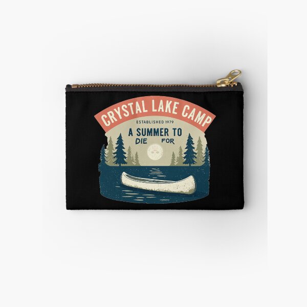Item preview, Crystal Lake Camp – A Summer To Die For Vintage Horror Design designed and sold by obstinator.