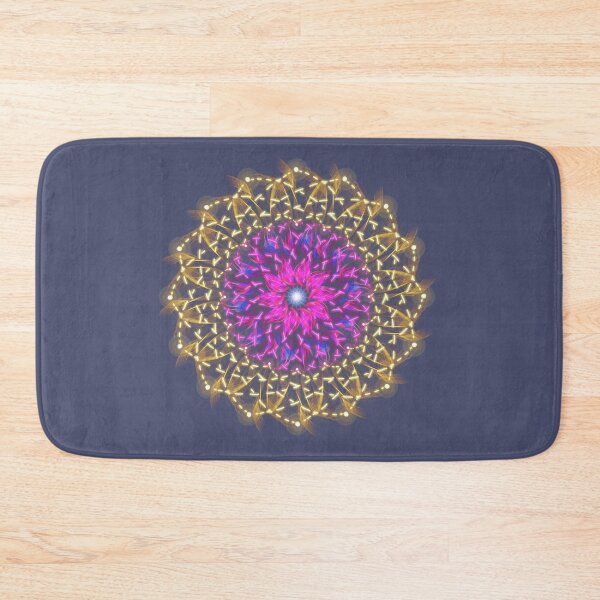 Item preview, Electric Flower - Symmetrical Color Infusion designed and sold by EsmArtUniverse.