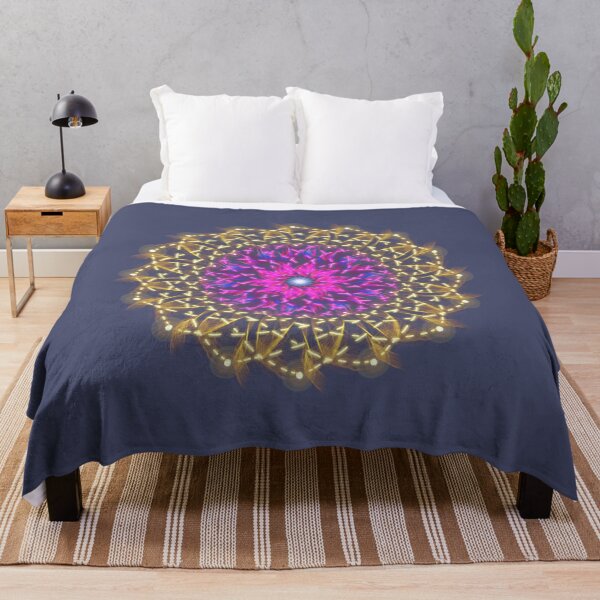 Item preview, Electric Flower - Symmetrical Color Infusion designed and sold by EsmArtUniverse.
