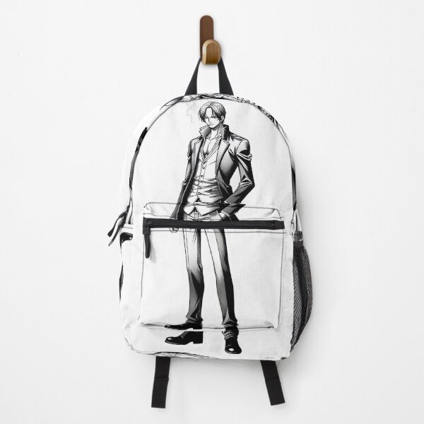 Item preview, Anime - Stylish Line Art Man in Suit Smoking designed and sold by AnimeShin.