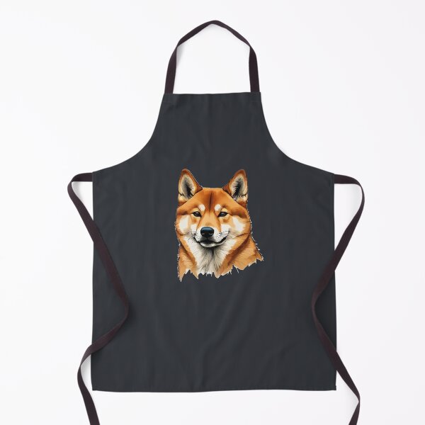 Item preview, Geometric Shiba Inu Art – Modern Pet Art designed and sold by Tklezardesigns.