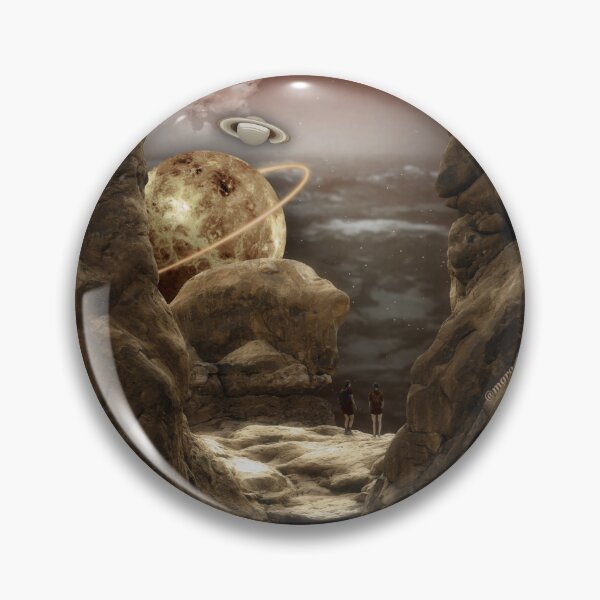 Item preview, Hiking in space. Gold designed and sold by mgro-art.