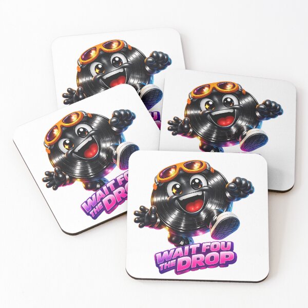 Item preview, Wait For The Drop Rave Vinyl designed and sold by  ZenRave Designs.