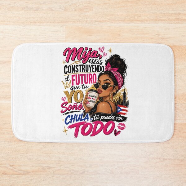 Item preview, Mija, estas Construyendo el Futuro , Latina Quote in Spanish designed and sold by DigiAngDesigns.