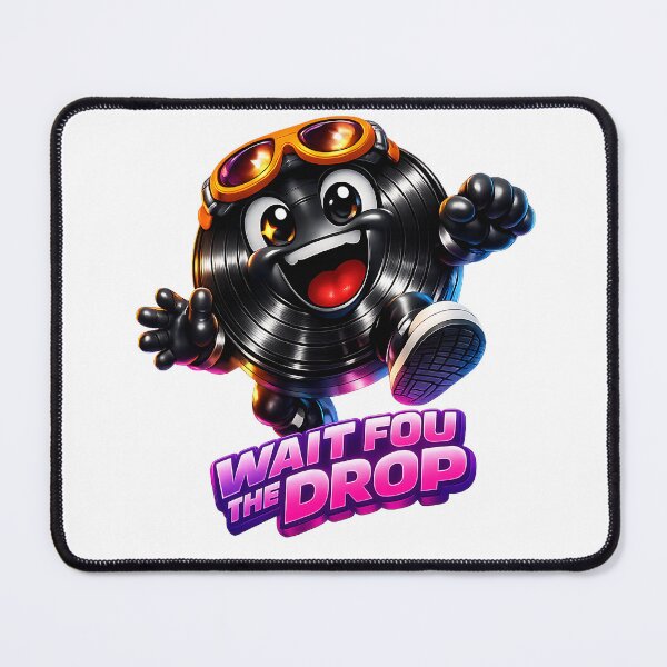 Item preview, Wait For The Drop Rave Vinyl designed and sold by  ZenRave Designs.