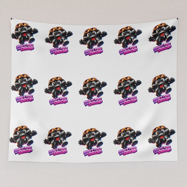 Item preview, Wait For The Drop Rave Vinyl designed and sold by  ZenRave Designs.