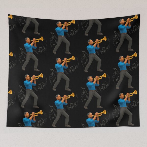 Item preview, This is what an awesome trumpet player looks like designed and sold by Agu210.