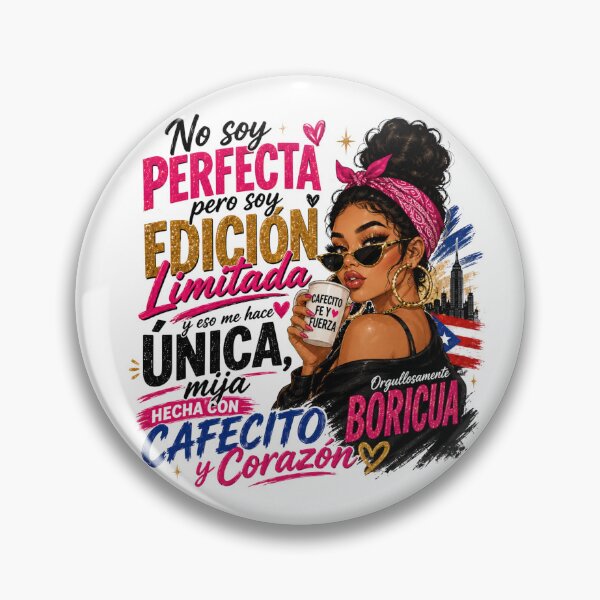 Item preview, No Soy Perfecta, Latina Quote in Spanish designed and sold by DigiAngDesigns.