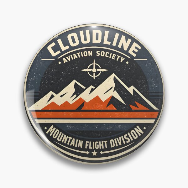 Item preview, Cloudline Aviation Society Vintage Pilot Graphic designed and sold by Naviora.