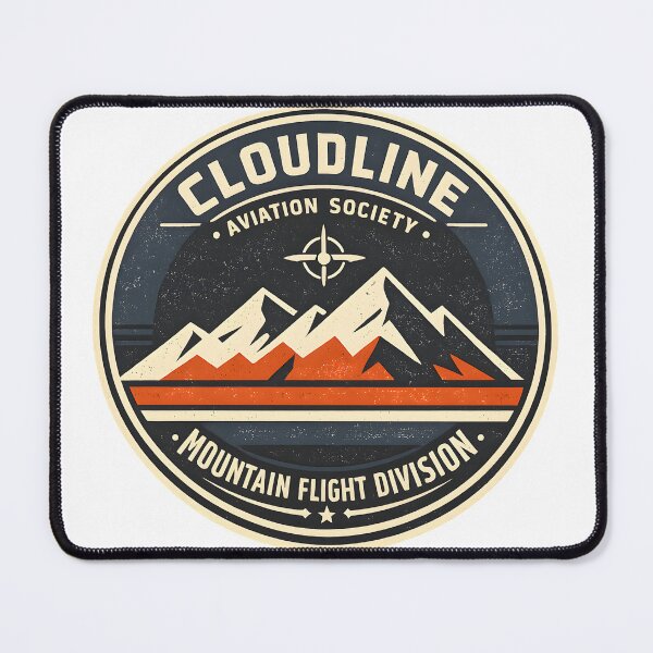 Item preview, Cloudline Aviation Society Vintage Pilot Graphic designed and sold by Naviora.