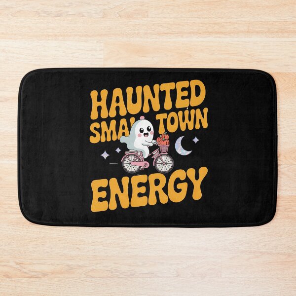 Item preview, Haunted Small Town Energy Cute Ghost Halloween Design designed and sold by Raw Tigers.