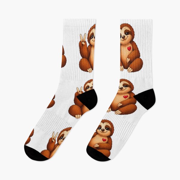 Item preview, Sloth Peace designed and sold by Nicole DeAngelis Art .