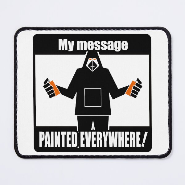Item preview, Urban Graffiti Artist Silhouette — Street Art Design designed and sold by R-T-Gracie.