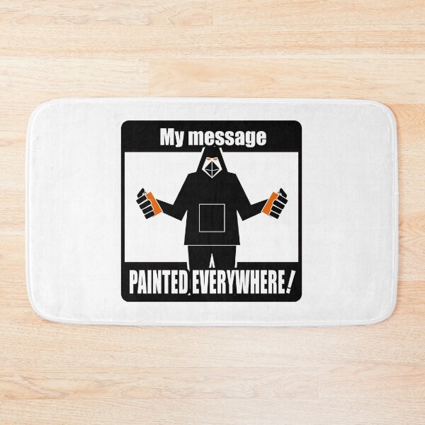 Item preview, Urban Graffiti Artist Silhouette — Street Art Design designed and sold by R-T-Gracie.