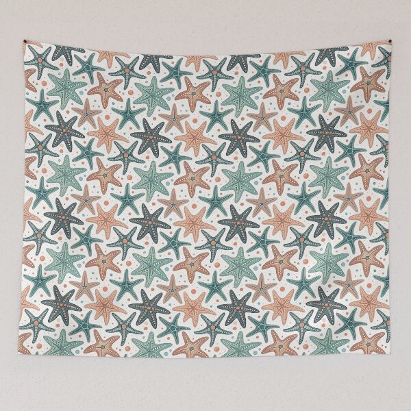 Item preview, Nordic Starfish Symbols | Scandinavian Coastal Folk designed and sold by Shuga-Design.