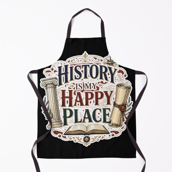 Item preview, History Is My Happy Place Teacher Gift Design designed and sold by ArtsyExplorer.