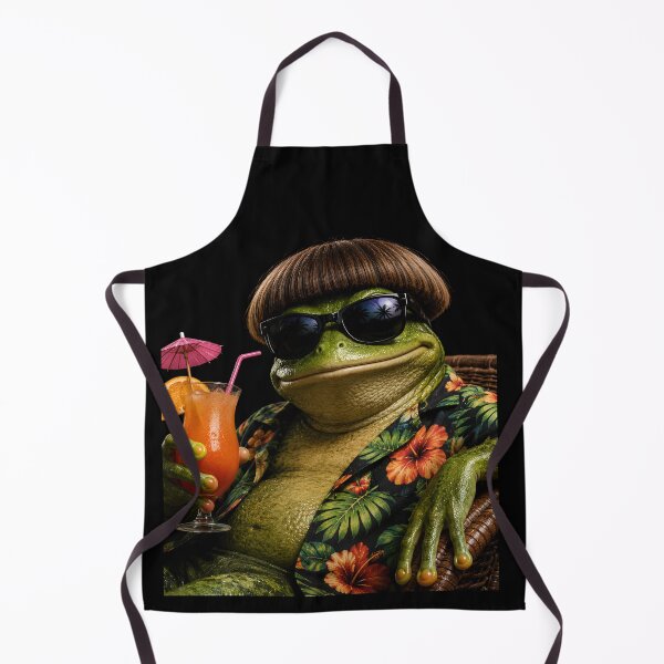Item preview, Funny Frog Bob Haircut Meme designed and sold by Majerdesign.
