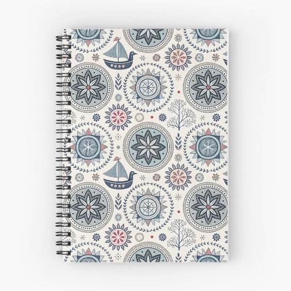Item preview, Nordic Folk Rosettes | Scandinavian Folk Geometry designed and sold by Shuga-Design.