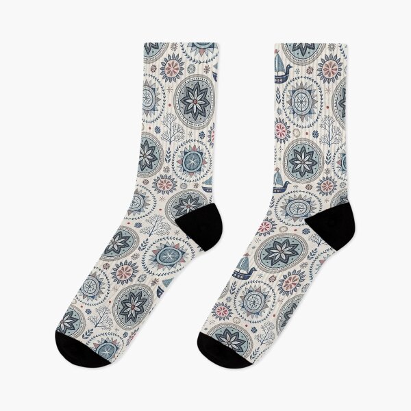 Item preview, Nordic Folk Rosettes | Scandinavian Folk Geometry designed and sold by Shuga-Design.
