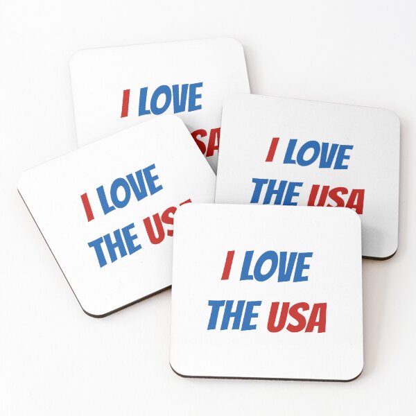 Item preview, I LOVE THE USA designed and sold by binmaster3000.