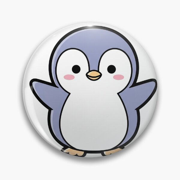 Item preview, Cheerful Little Penguin Kawaii Pastel Illustration designed and sold by Osmose-Studio.