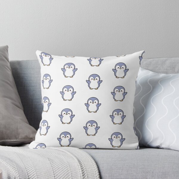 Item preview, Cheerful Little Penguin Kawaii Pastel Illustration designed and sold by Osmose-Studio ⭐⭐⭐⭐⭐.