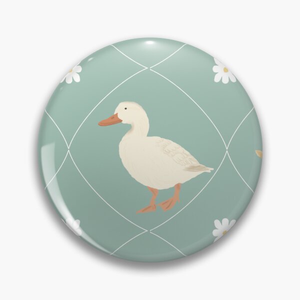 Item preview, Pastel Duck and Daisy Gingham Pattern designed and sold by Seamlessly Buffalo.