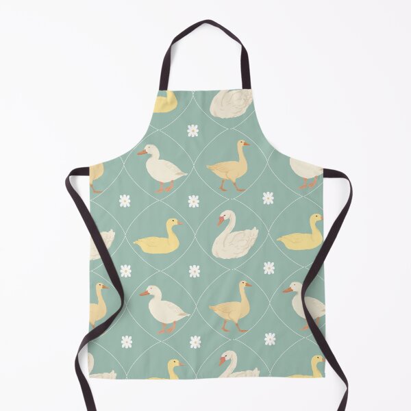 Item preview, Pastel Duck and Daisy Gingham Pattern designed and sold by Seamlessly Buffalo.