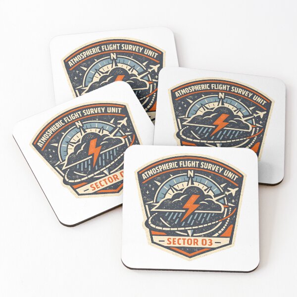 Item preview, Atmospheric Flight Survey Unit Vintage Graphic designed and sold by Naviora.