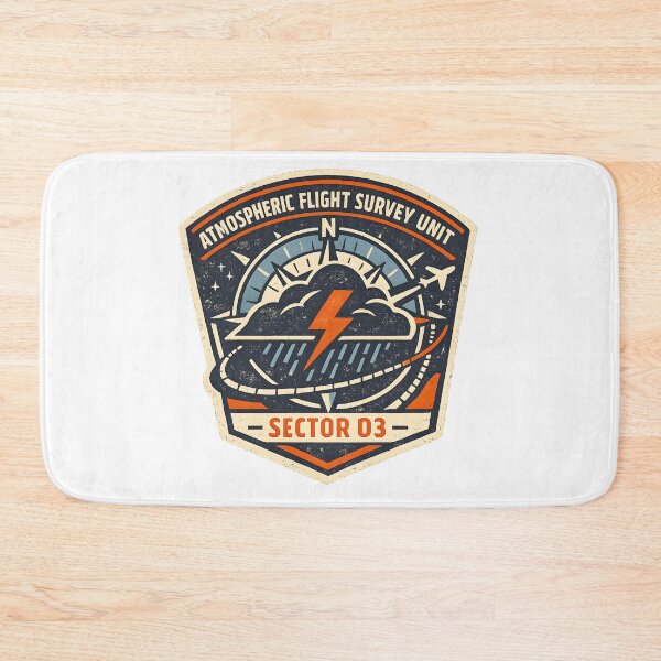 Item preview, Atmospheric Flight Survey Unit Vintage Graphic designed and sold by Naviora.