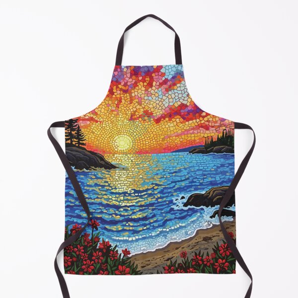 Item preview, mosaic of the beautiful Acadia National Park Sunrise designed and sold by designmari.