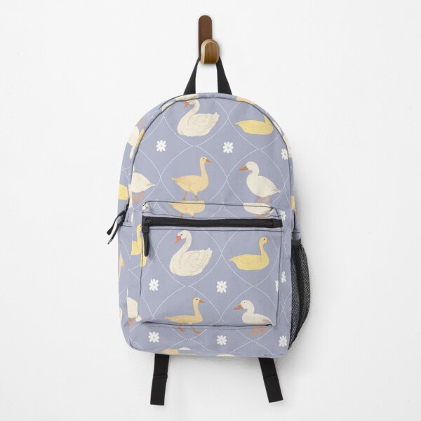 Item preview, Pastel Duck and Daisy Gingham Pattern designed and sold by Seamlessly Buffalo.