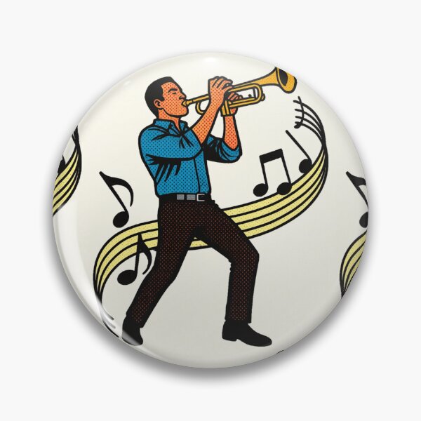 Item preview, This is what an awesome trumpet player looks like designed and sold by Agu210.